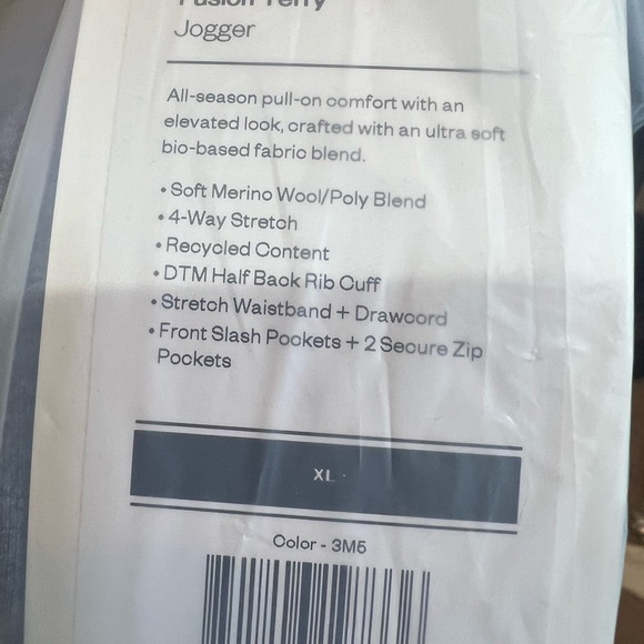 Women’s - Ministry of Supply Fusion Terry Jogger SZ XL - Picture 4 of 8